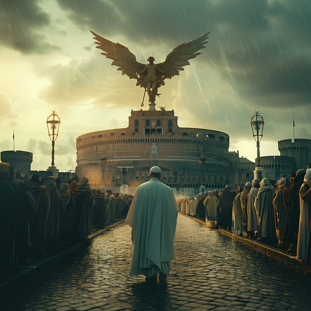 castel sant angelo roma arcangelo michele