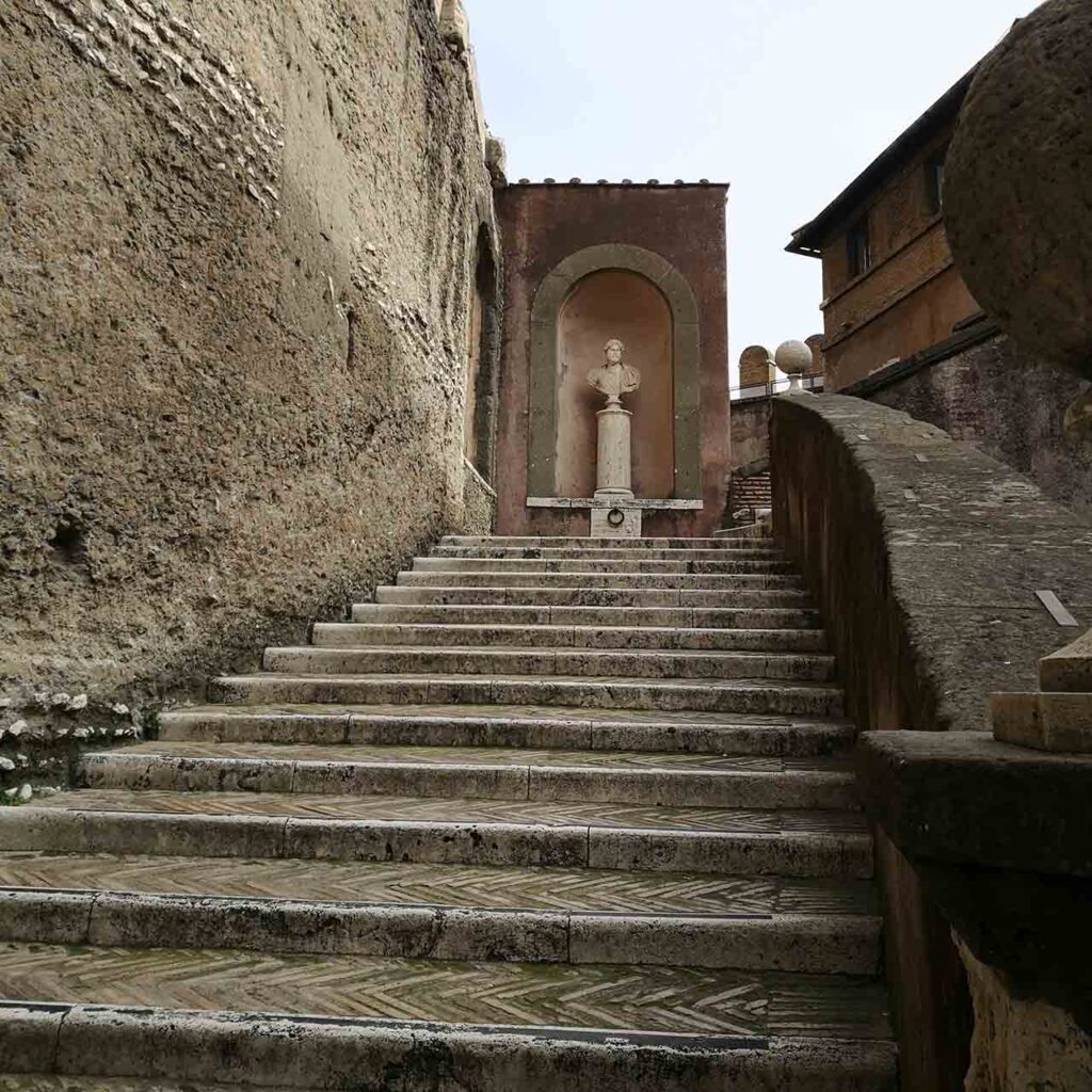 cordonata paolo III castel sant angelo roma
